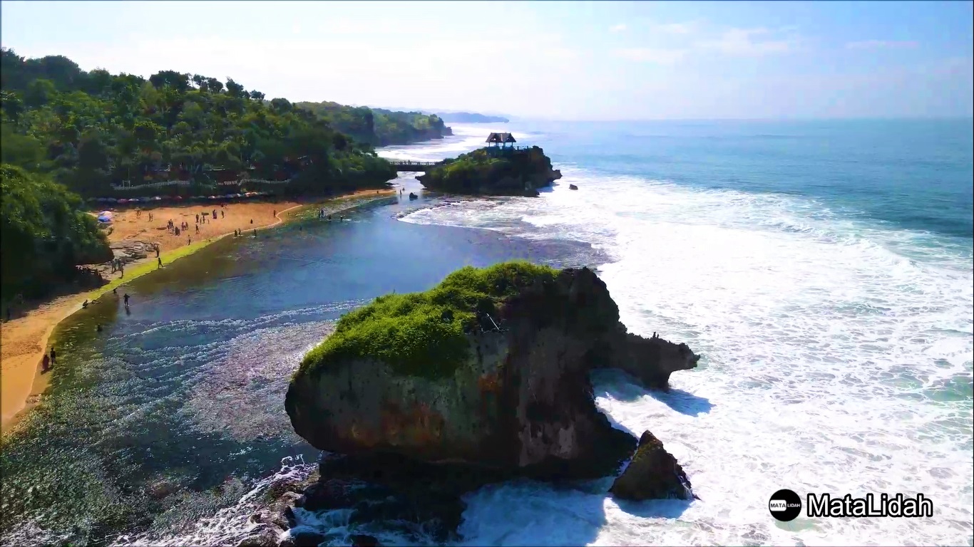 Pesona PANTAI KUKUP | Salah Satu Pantai Terindah di Yogyakarta