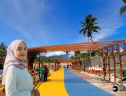 Wisata Baru Magelang: TAMAN AIR KALIBENING ZONA 2. Asyik Buat Rekreasi dan Selfie.